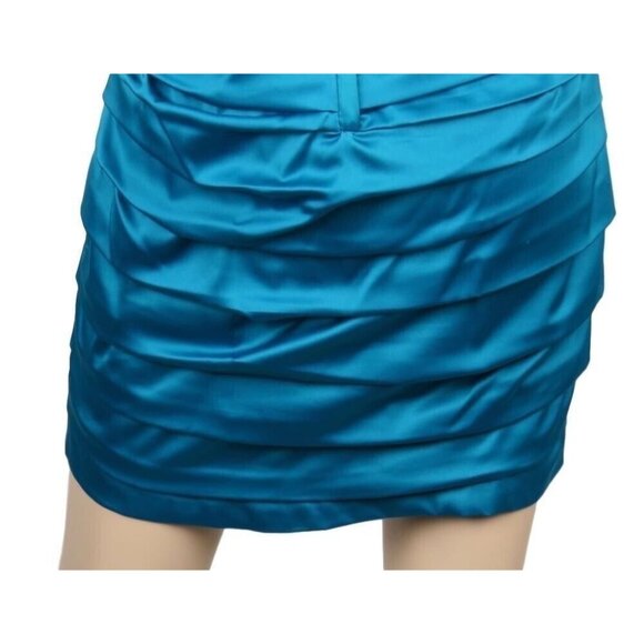 Womens Dress Size 4 Rouched Sleeveless V Neck Express - Picture 11 of 11